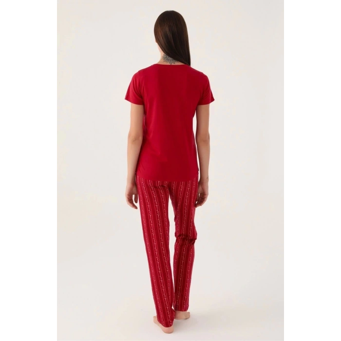 ARNETTA KADIN  İKİLİ TAKIM - BORDO