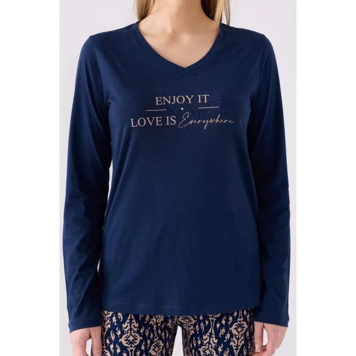 ARNETTA KADIN İKİLİ TAKIM - KOYU İNDİGO