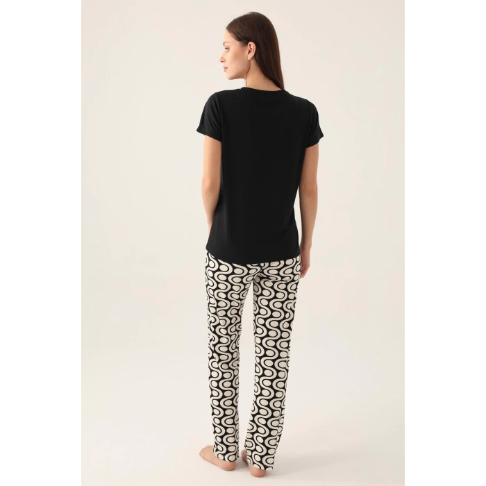 ARNETTA KADIN İKİLİ TAKIM - SİYAH