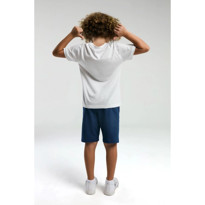 ERKEK ÇOCUK BERMUDA TAKIM - Beyaz