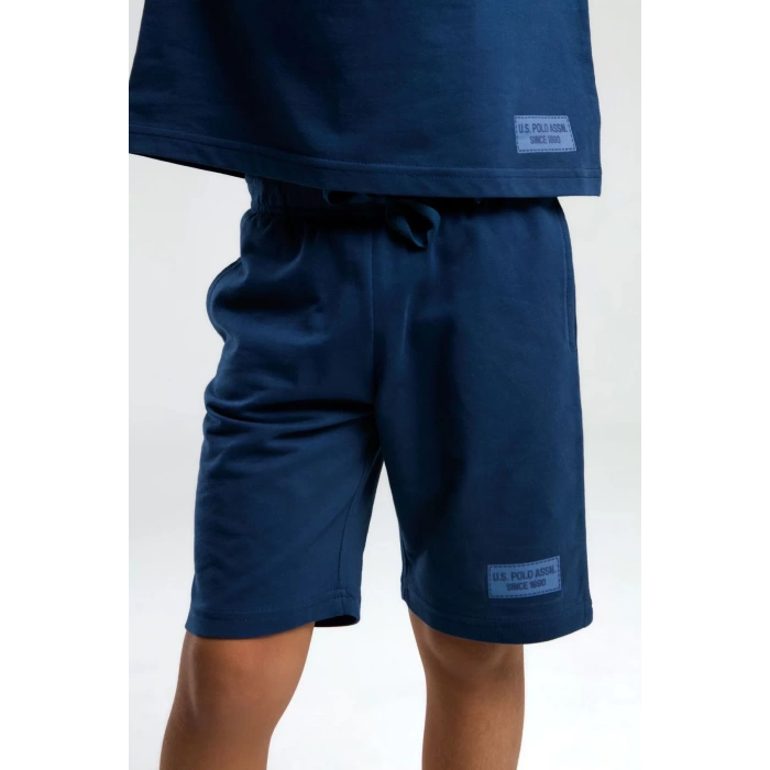 ERKEK ÇOCUK BERMUDA TAKIM - KOYU İNDİGO