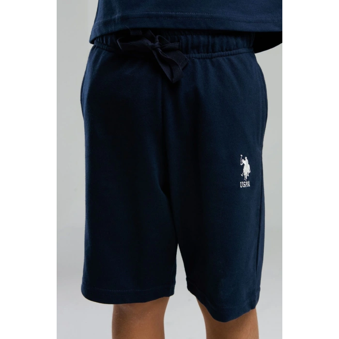 ERKEK ÇOCUK BERMUDA TAKIM - LACİVERT