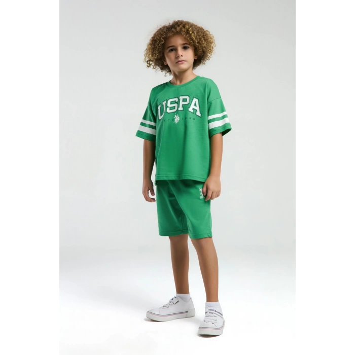 ERKEK ÇOCUK BERMUDA TAKIM - Yeşil