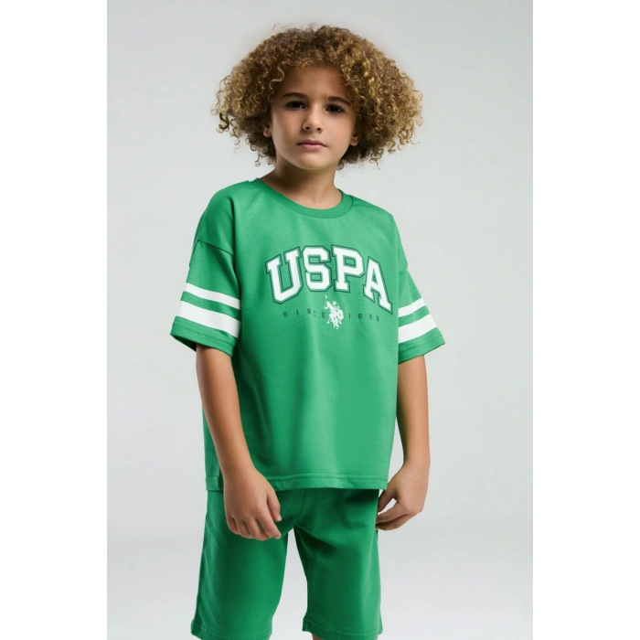 ERKEK ÇOCUK BERMUDA TAKIM - Yeşil