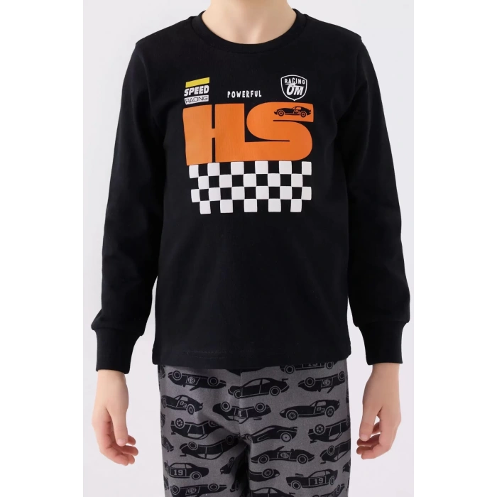 ERKEK ÇOCUK İKİLİ TAKIM - SİYAH