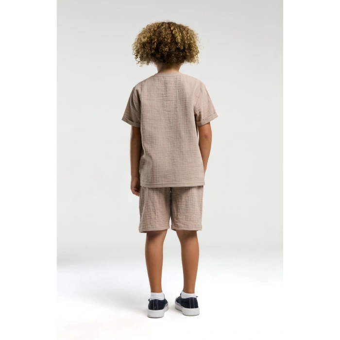 ERKEK GARSON BERMUDA TAKIM - KUM