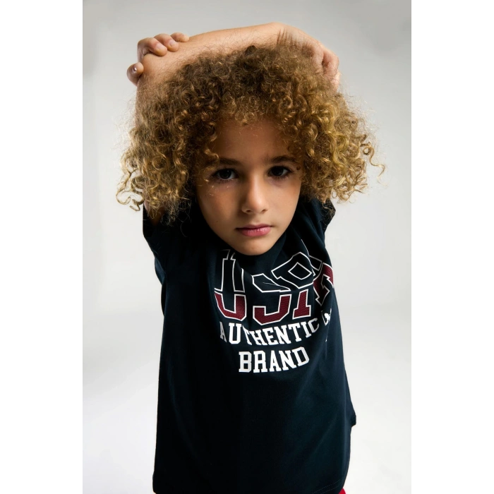 ERKEK GARSON BERMUDA TAKIM - NAVY