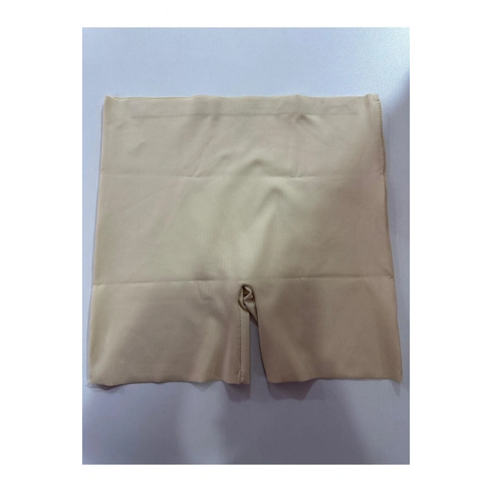 KADIN LAZER KESİM İZ YAPMAZ UZUN ŞORT - Ten