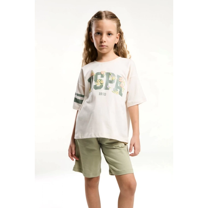 KIZ ÇOCUK BERMUDA TAKIM - A.BEJ