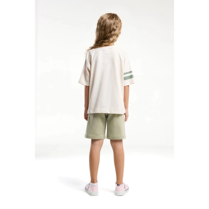 KIZ ÇOCUK BERMUDA TAKIM - A.BEJ