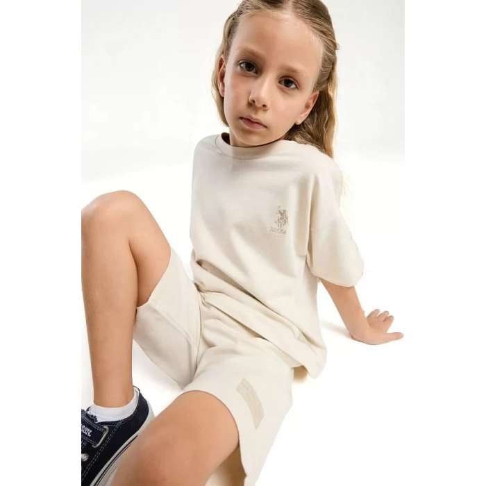 KIZ ÇOCUK BERMUDA TAKIM - SOMON