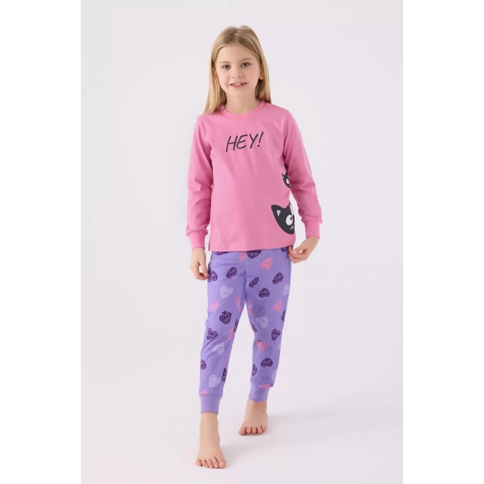 KIZ ÇOCUK İKİLİ TAKIM - KARANFİL