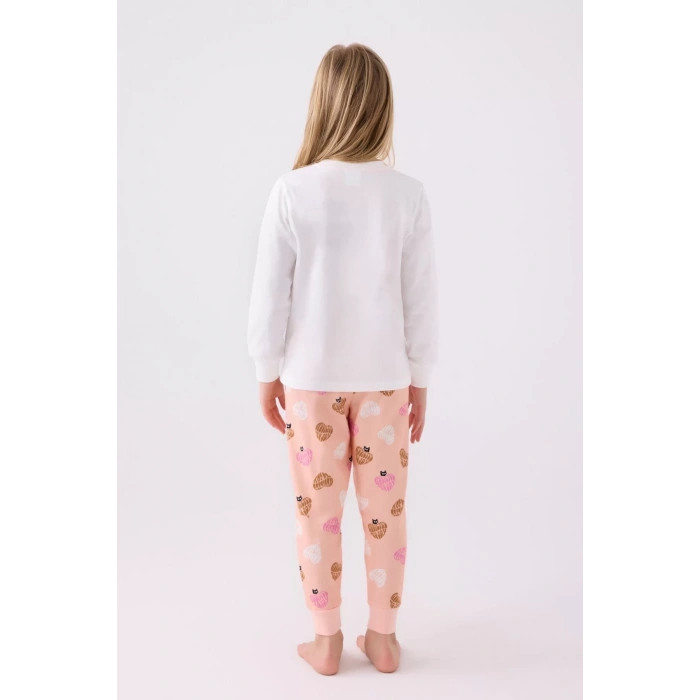 KIZ ÇOCUK İKİLİ TAKIM - KREM