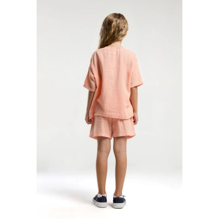 KIZ ÇOCUK ŞORT TAKIM - SOMON