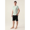ARNETTA ERKEK BERMUDA TAKIM - SU YEŞİLİ
