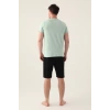 ARNETTA ERKEK BERMUDA TAKIM - SU YEŞİLİ