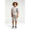 ERKEK ÇOCUK BERMUDA TAKIM - BEJ