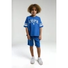 ERKEK ÇOCUK BERMUDA TAKIM - COBALT