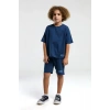 ERKEK ÇOCUK BERMUDA TAKIM - KOYU İNDİGO