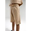 ERKEK GARSON BERMUDA TAKIM - BEJ