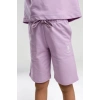 KIZ ÇOCUK BERMUDA TAKIM - LİLA