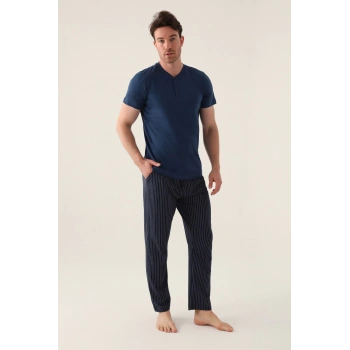 ARNETTA ERKEK İKİLİ TAKIM - KOYU İNDİGO