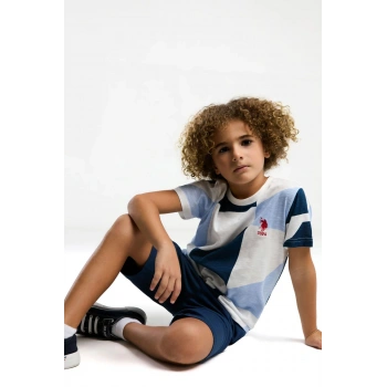 ERKEK ÇOCUK BERMUDA TAKIM - KOYU İNDİGO