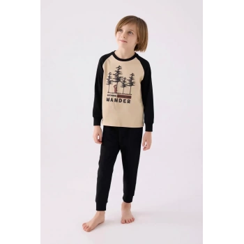 ERKEK ÇOCUK İKİLİ TAKIM - BEJ