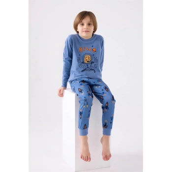 ERKEK ÇOCUK İKİLİ TAKIM - MAVİ
