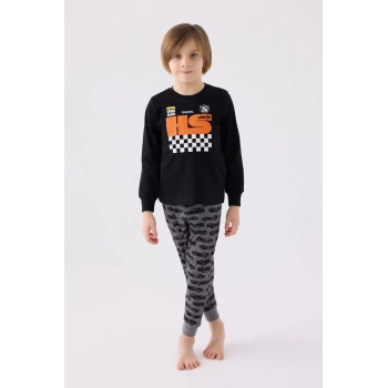 ERKEK ÇOCUK İKİLİ TAKIM - SİYAH