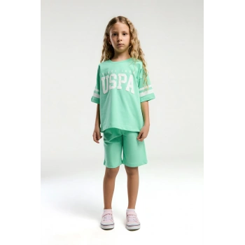 KIZ ÇOCUK BERMUDA TAKIM - BAMBU