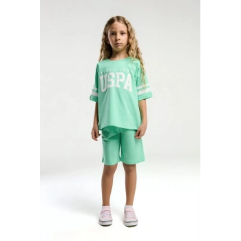 KIZ ÇOCUK BERMUDA TAKIM - BAMBU