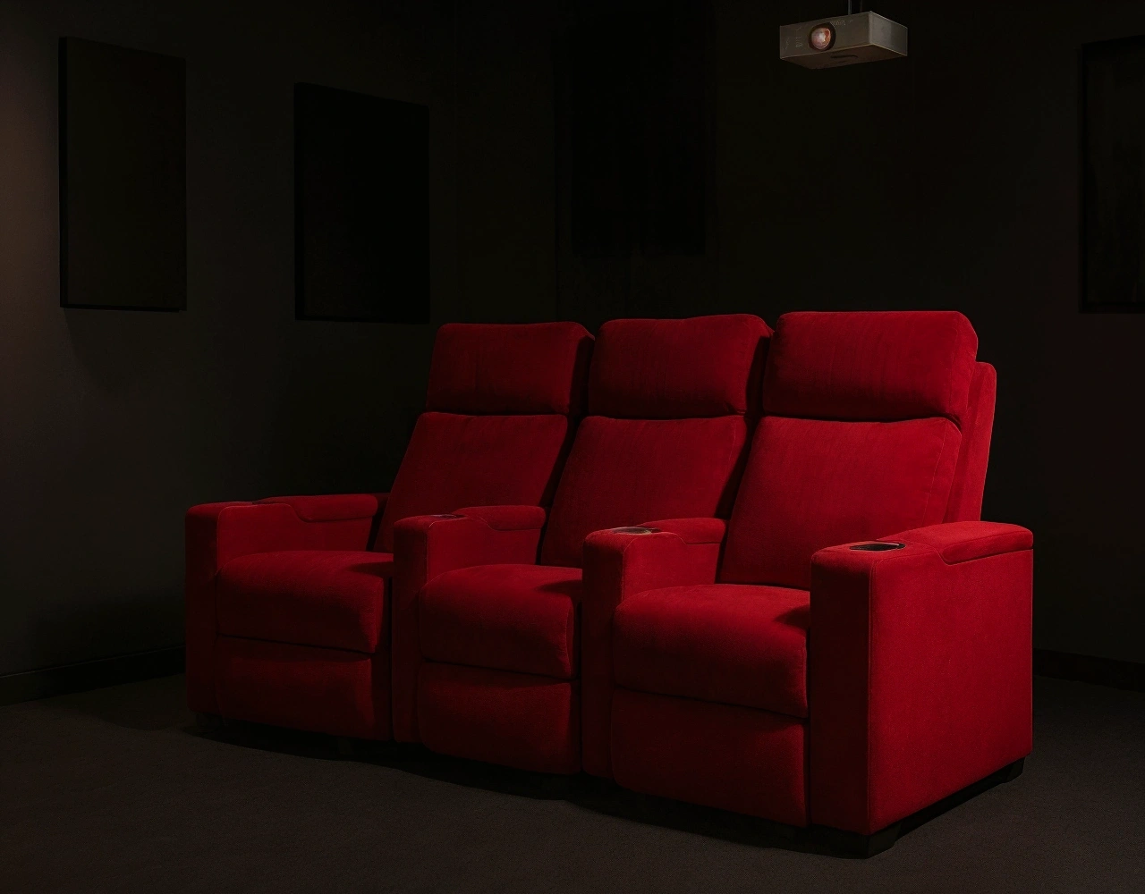 Felix Üçlü Kollu Sinema Koltuğu