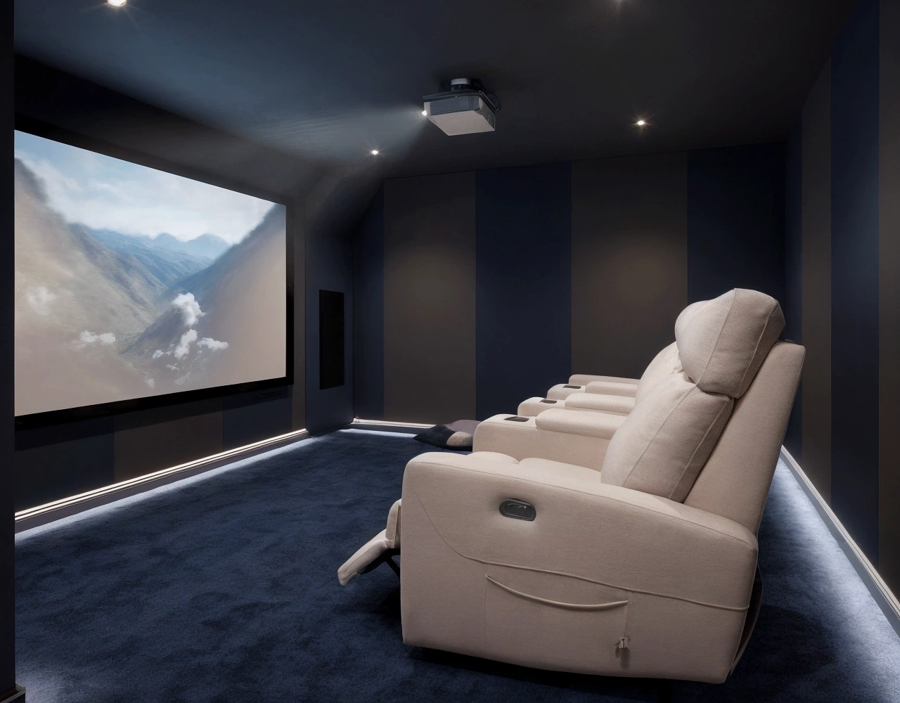 Relax Üçlü Kollu Sinema Koltuğu