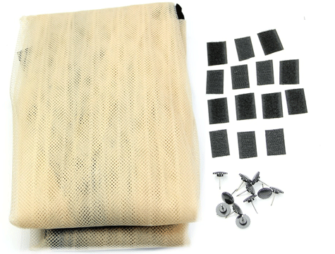 Mıknatıslı Kapı Sineklik Tülü-krem ( 105 X 205 )