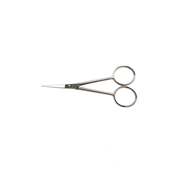 004-400 Kalın Nakış Makası No: 4 İnç / 10,16 Cm - Nikel Kaplama