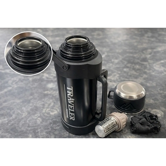 1600 Ml Çift Katmanlı Vakumlu Paslanmaz Çelik Termos Alk4640