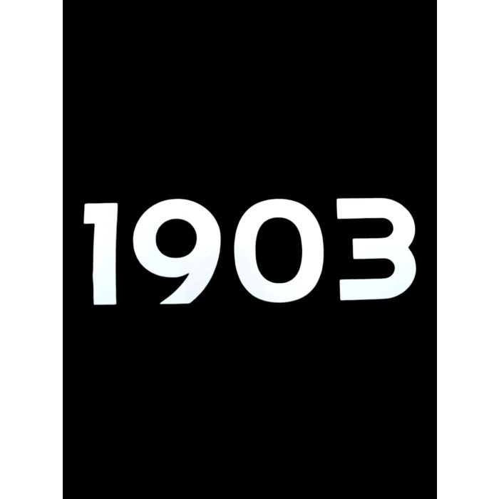 1903 Yazılı Oto Sticker Beyaz 20x7cm