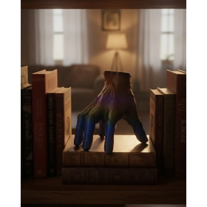 3d Modern Rengarenk El Heykeli 27x22 Cm Statement Dekor