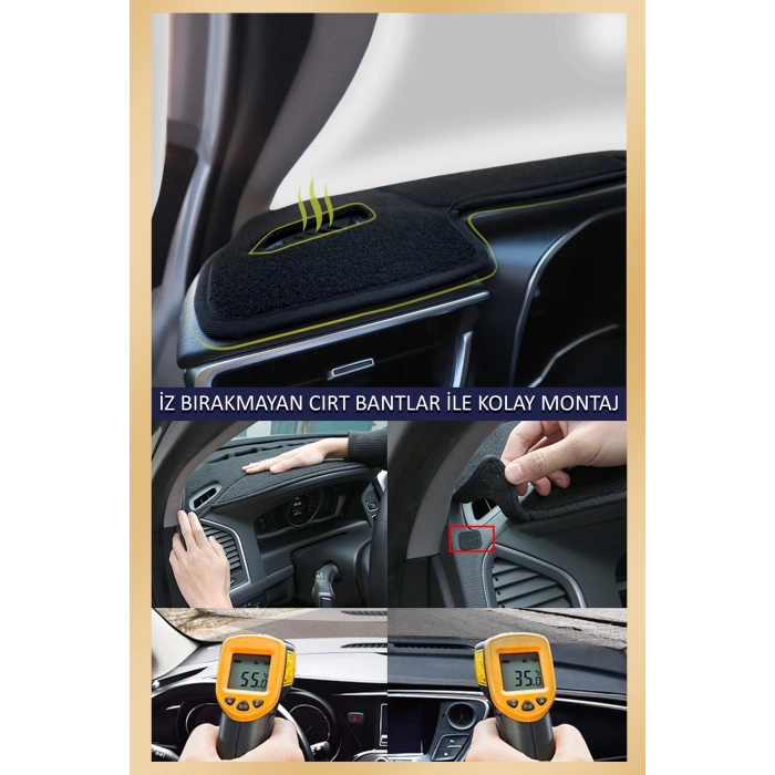 CITROEN C-ELYSEE - PEUGEOT 301 UZUNTORPİDO KORUMA KILIFI KIRMIZI KENAR