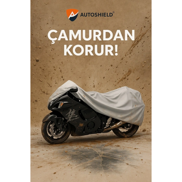 Apachi Nova 125 Motorsiklet Brandası %100 Su Geçirmez Kalın Kumaş Alt Lastikli