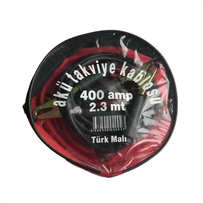 Akü Takviye Kablosu 400 Amper Çantalı
