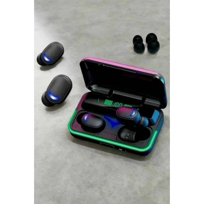 Android Ve İos Uyumlu Bluetooth Bağlantılı Powerbankli Kulaklık