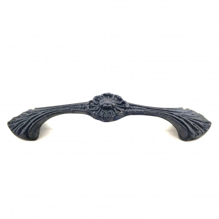 Antika Tarz Dekoratif Pirinç Göz Mobilya Kulbu - 21x127 Mm, Oksit