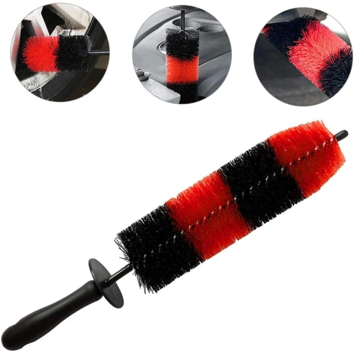 Araba Oto Yıkama Saplı Jant Fırçası 43 cm 1 Adet