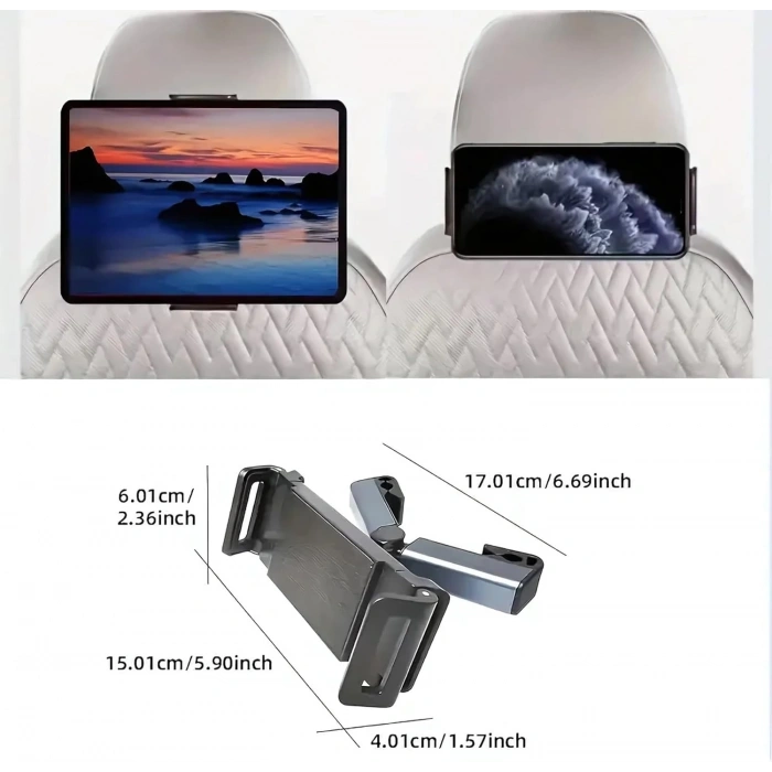 Araç Koltuk Arkası Tablet Tutucu, Telefon Tutucu, Tablet/telefon Tutucu