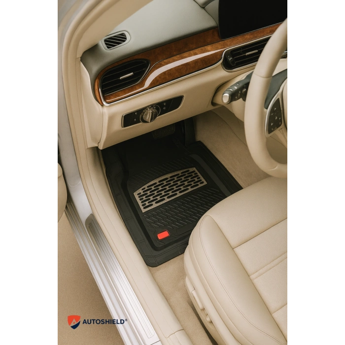 Honda S2000 Serisi Tüm Modeller İle Uyumlu Universal Derin Havuzlu Paspas Krom Karbon