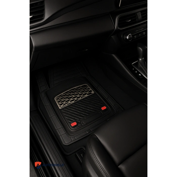 BYD Dolphin Serisi Tüm Modeller İle Uyumlu Universal Derin Havuzlu Paspas Krom Karbon