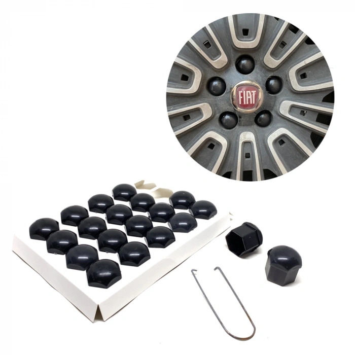 Bijon Kapağı Sökme Aparatlı Siyah 17mm