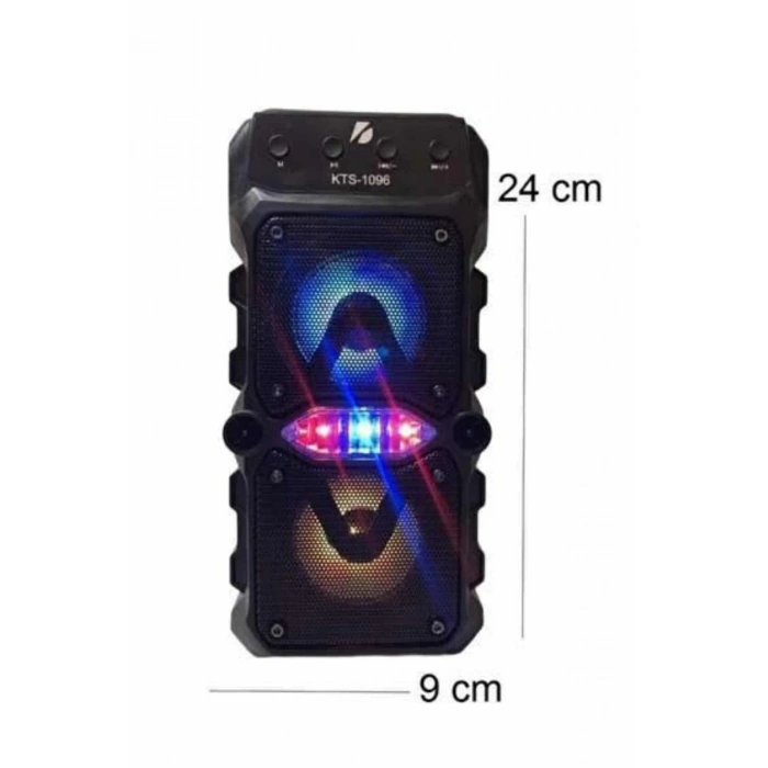 Bluetooth Hoparlör Yüksek Ses Kaliteli Büyük Boy Çift Çıkışlı Ses Bombası